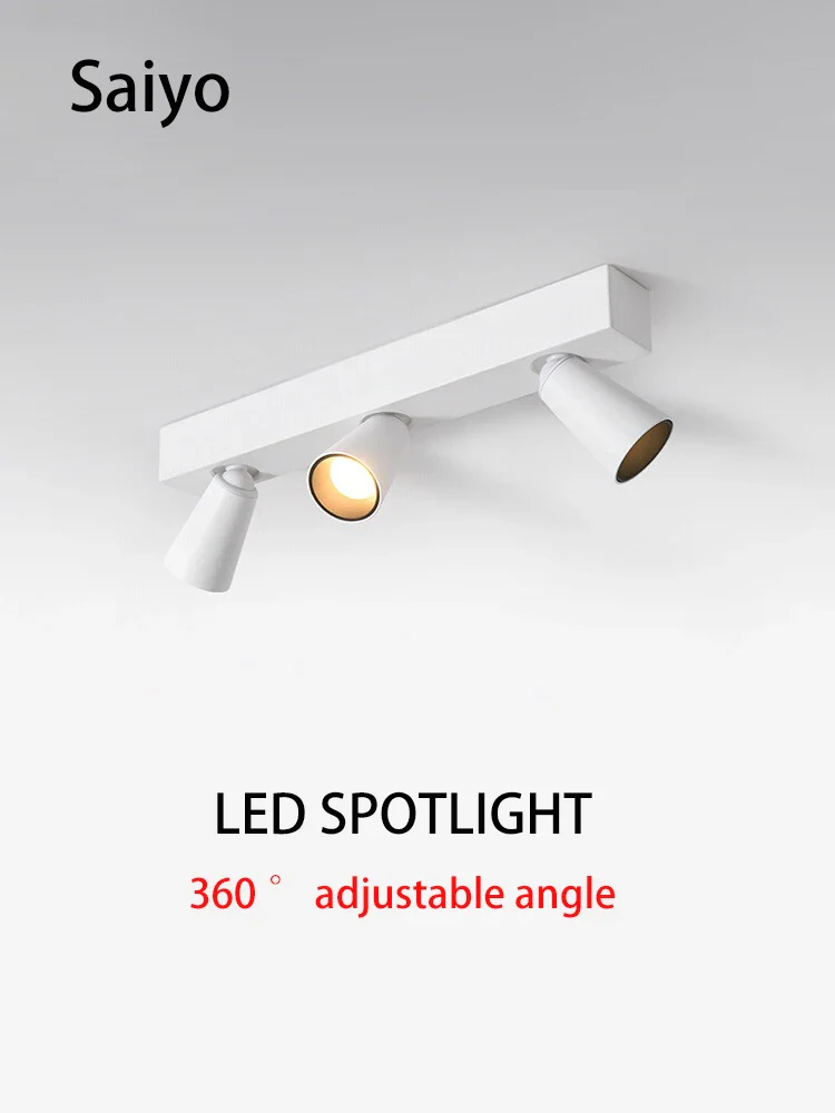 projecteurs led spot cob montés en surface moderne