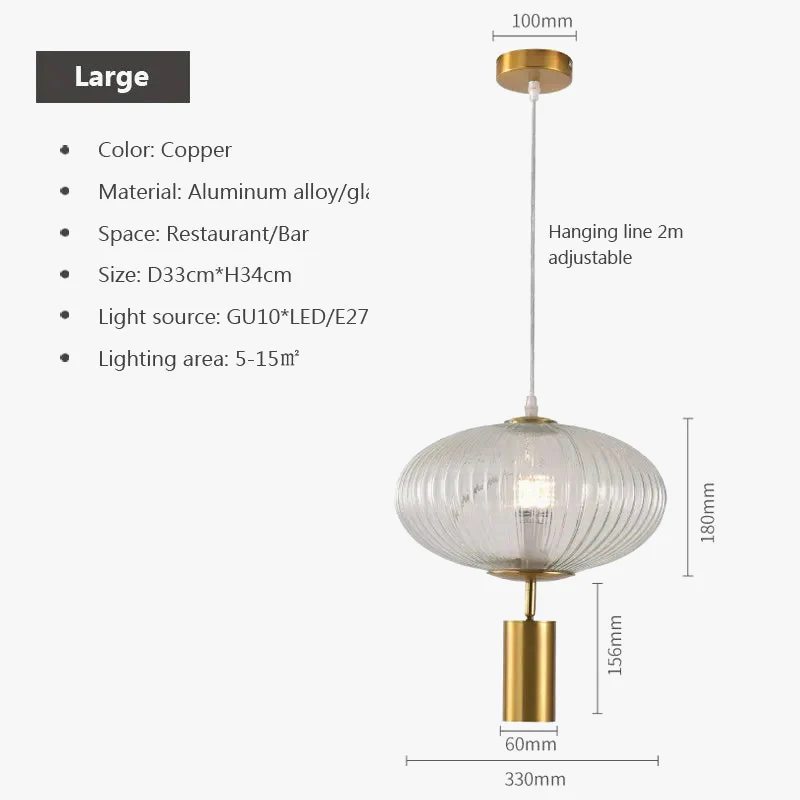 Rétro LED Suspension En Verre 1-3Tête Lanterne Transparente Lampes Suspendues Pour Chambre Cuisine Balcon Salons Luminaire Lustre - Image 10