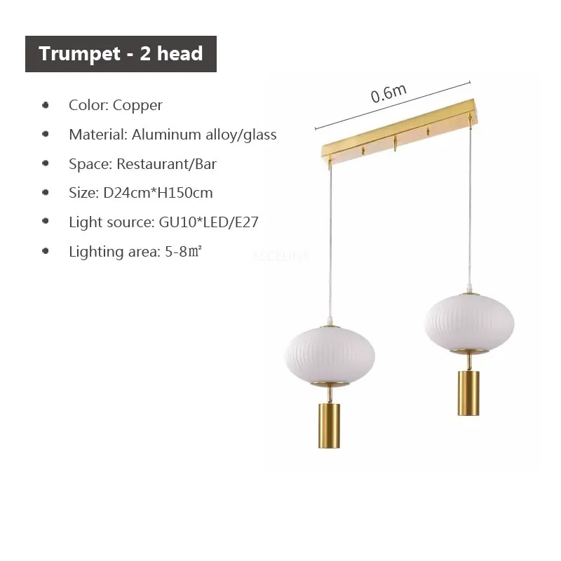 Rétro LED Suspension En Verre 1-3Tête Lanterne Transparente Lampes Suspendues Pour Chambre Cuisine Balcon Salons Luminaire Lustre - Image 11