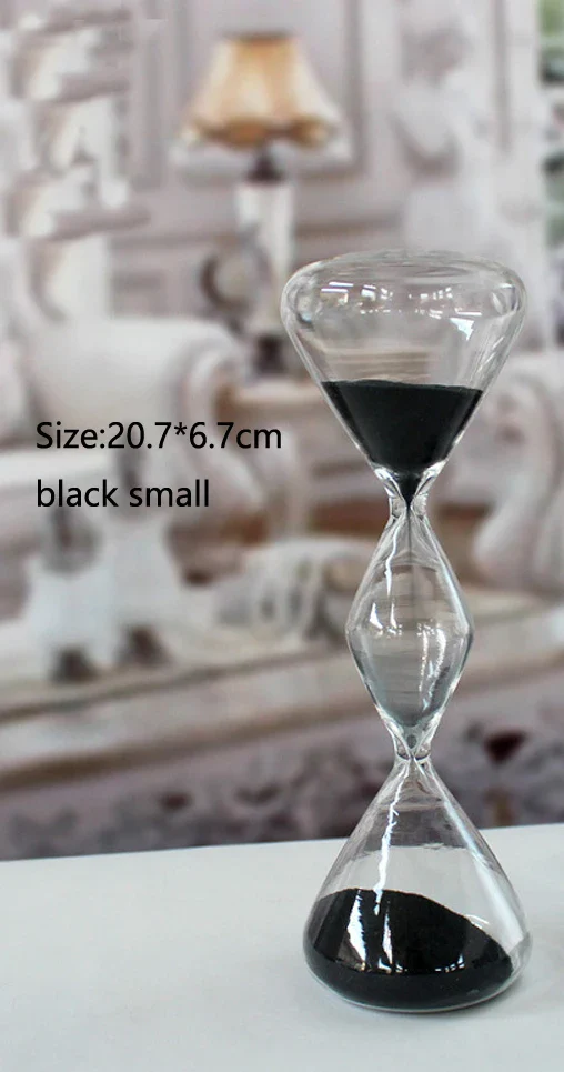 sablier créatif en verre pour décoration et cadeaux - Image 10