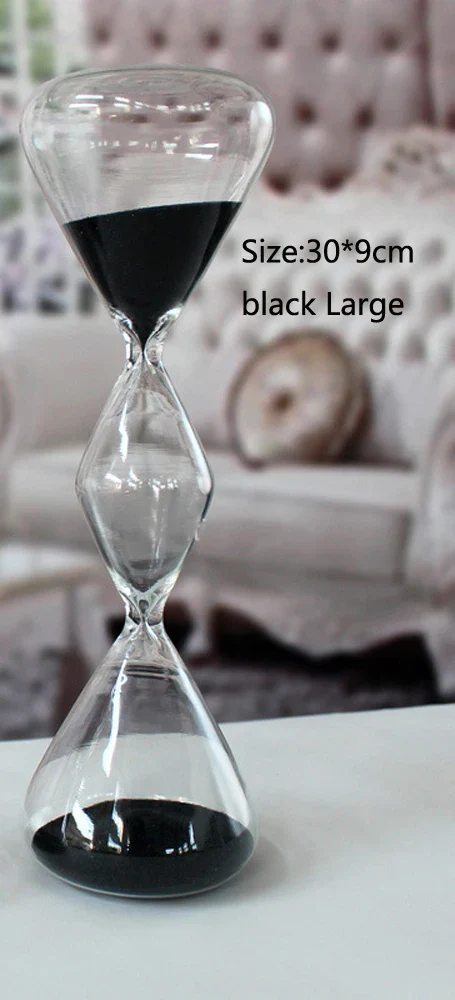 sablier créatif en verre pour décoration et cadeaux - Image 8