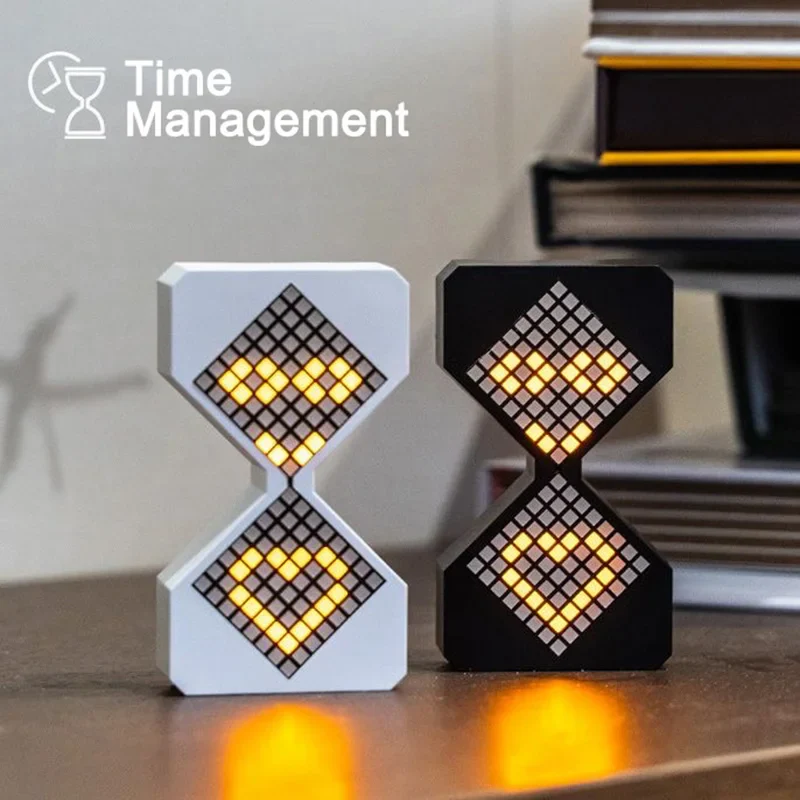 sablier électronique à led style cybernétique pour décoration et cadeaux - Image 2