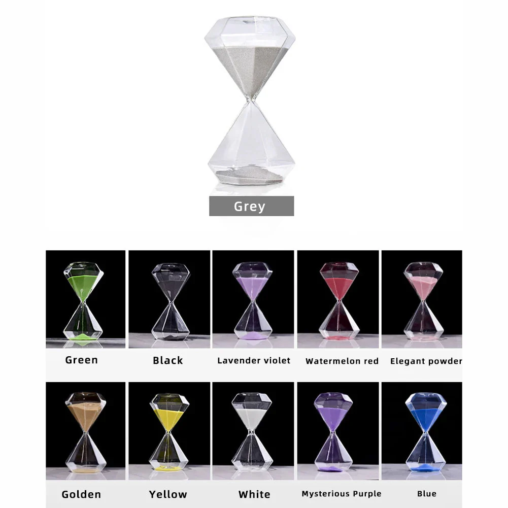 sablier en diamant 5 minutes idéal pour enfants décoration originale - Image 3