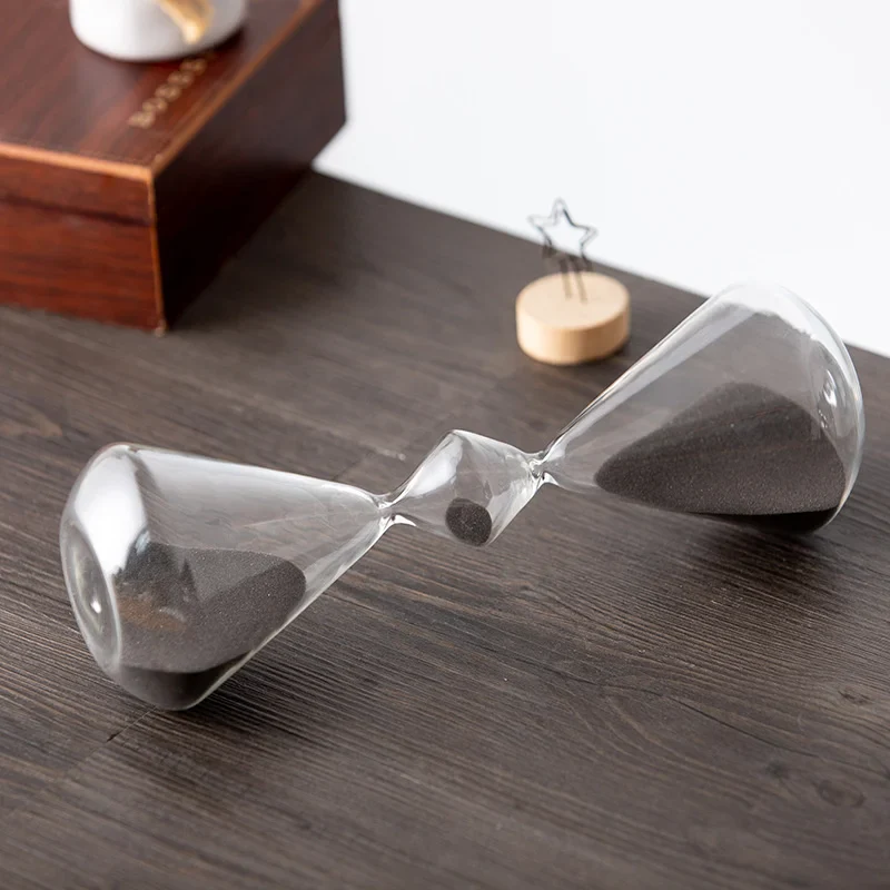 sablier en verre à trois couches pour décoration de noël - Image 3