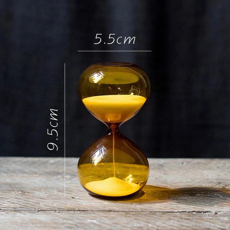 sablier en verre décoratif pour bureau et cadeau - Image 7