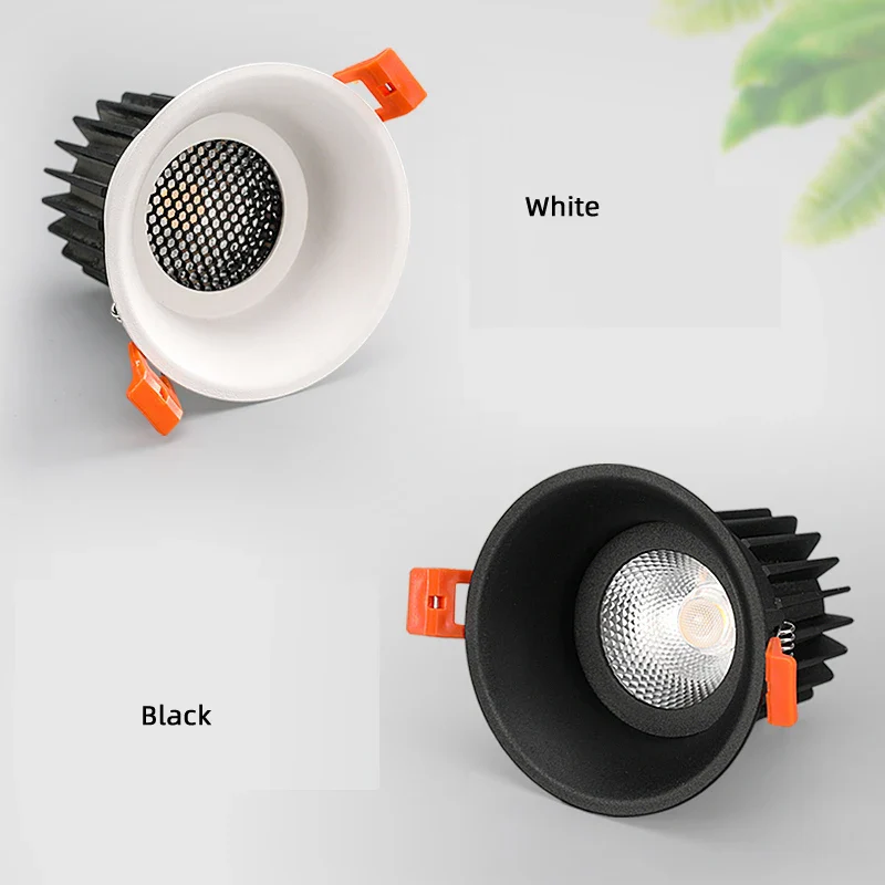 spots led anti-éblouissement encastrés nid d'abeille projecteurs - Image 3