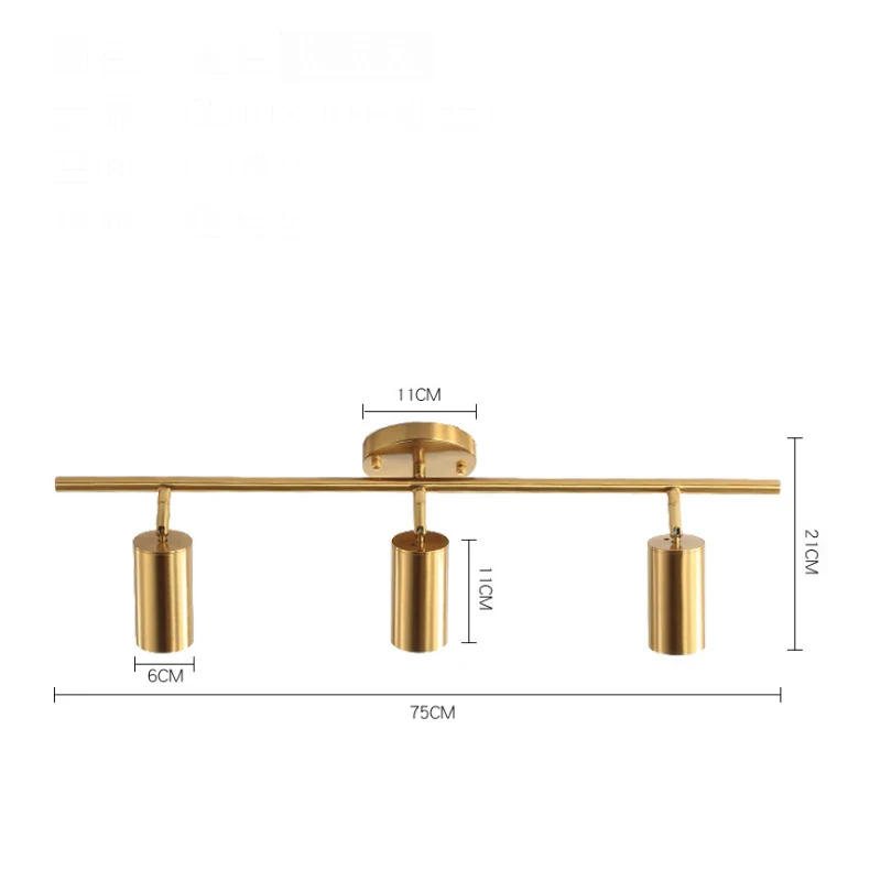 ensemble complet led éclairage sur rail en aluminium - Image 12