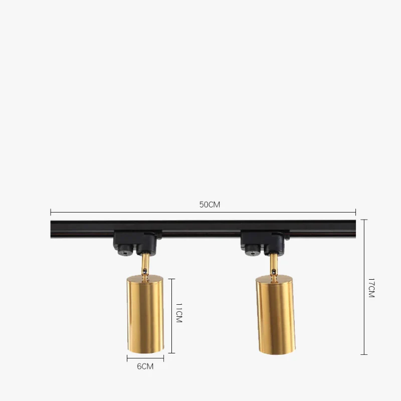 ensemble complet led éclairage sur rail en aluminium - Image 8