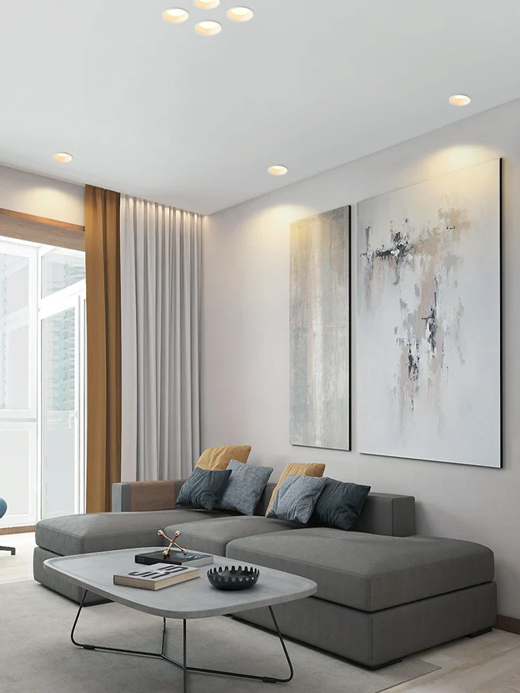 led downlight encastré anti-éblouissement en aluminium pour éclairage intérieur - Image 5