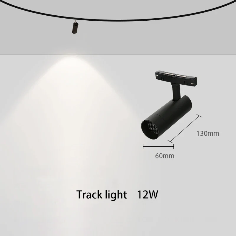 led magnétique éclairage sur rail projecteur suspendu - Image 14