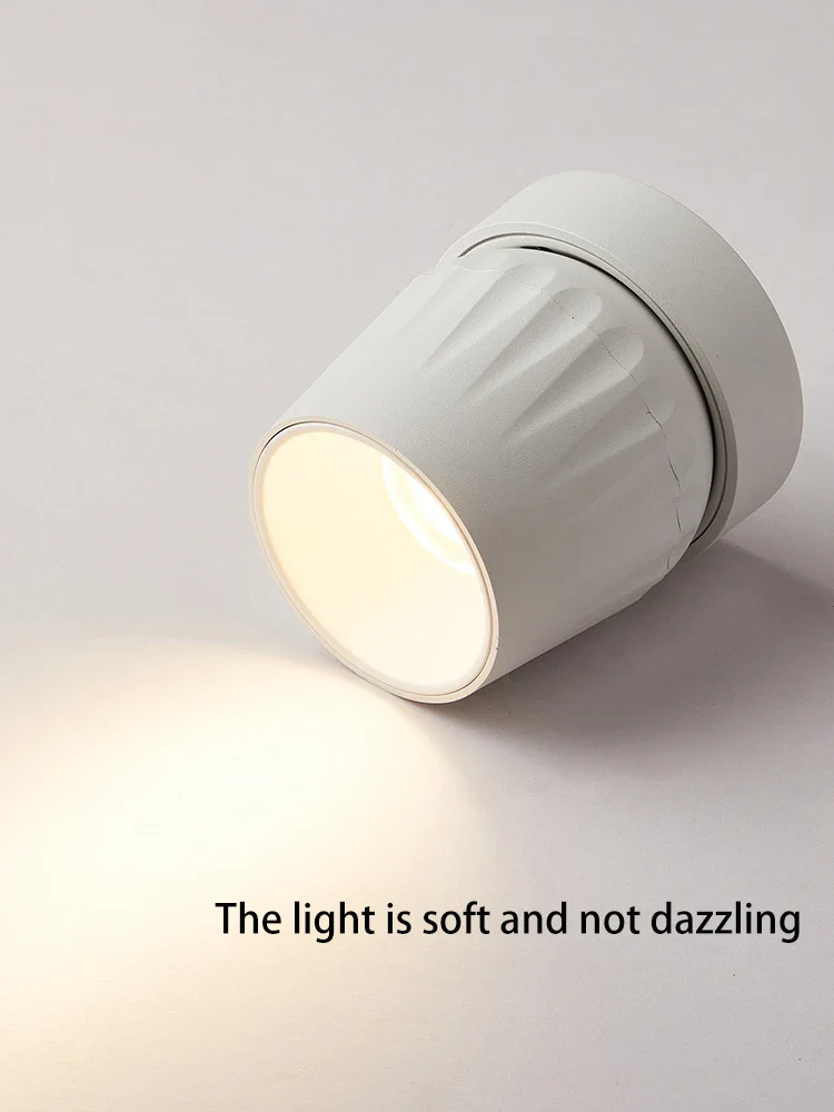 led projecteurs montés en surface downlight aluminium rond - Image 4