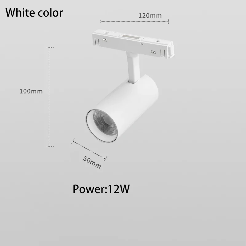 rails d'éclairage magnétiques led à intensité variable spot zigbee cob - Image 12