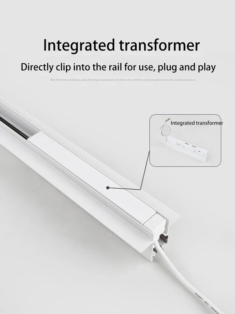 rails d'éclairage magnétiques led à intensité variable spot zigbee cob - Image 5