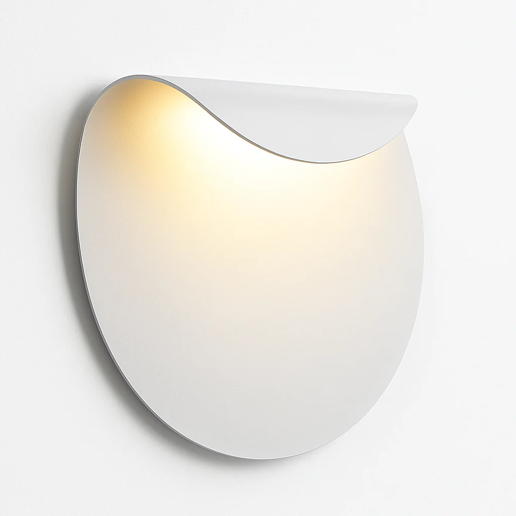 SANDIY Applique Blanche Lumière Créative Moderne Simple Mode Personnalité Minimaliste Chambre Chevet Couloir Salon Applique