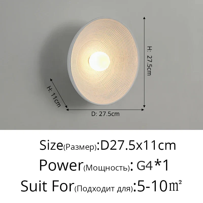 SANDYHA nordique rétro bois appliques chevet étude couloir fond TV Art maison intérieur décor luminaires - Image 8