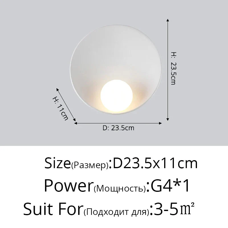 SANDYHA nordique rétro bois appliques chevet étude couloir fond TV Art maison intérieur décor luminaires - Image 9