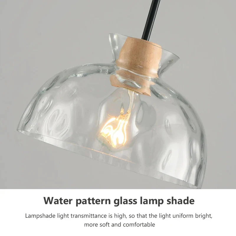 Scandinave moderne LED Restaurant lumière créative café bar comptoir petit verre à vin lustre salon chambre lampes - Image 4