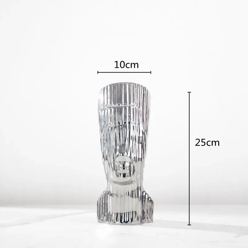 sculpture en verre abstraite avec rayures décoratives pour décoration intérieure - Image 14