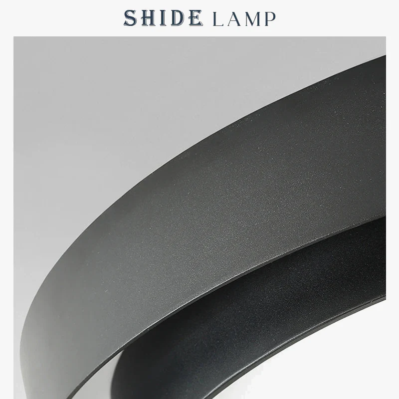 SHIDE blanc noir plafond moderne à LEDs lumières pour salon chambre salle à manger lampe à intensité variable intérieur rond carré luminaires - Image 6