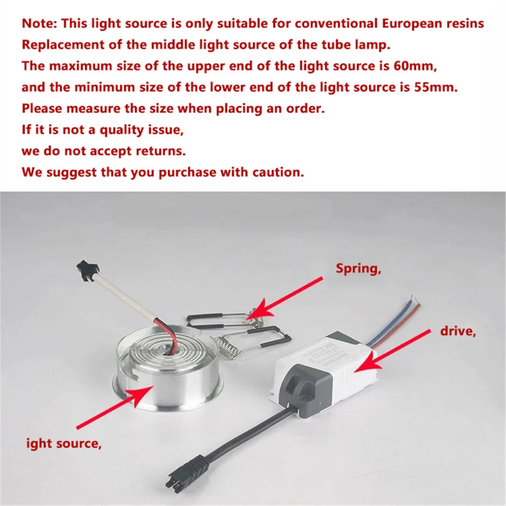 spot à mèche de style européen pour éclairage intérieur - Image 2