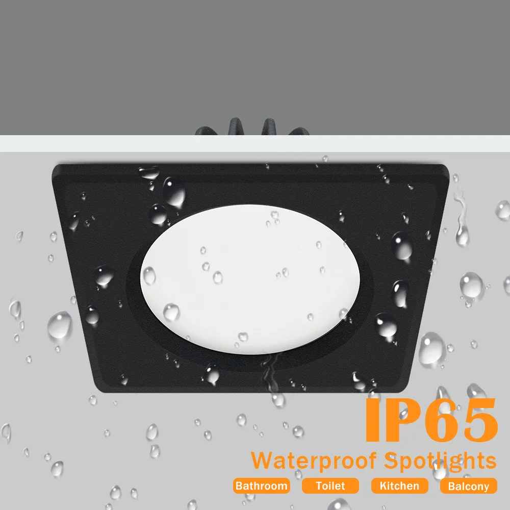 spot encastré carré led étanche pour diverses utilisations