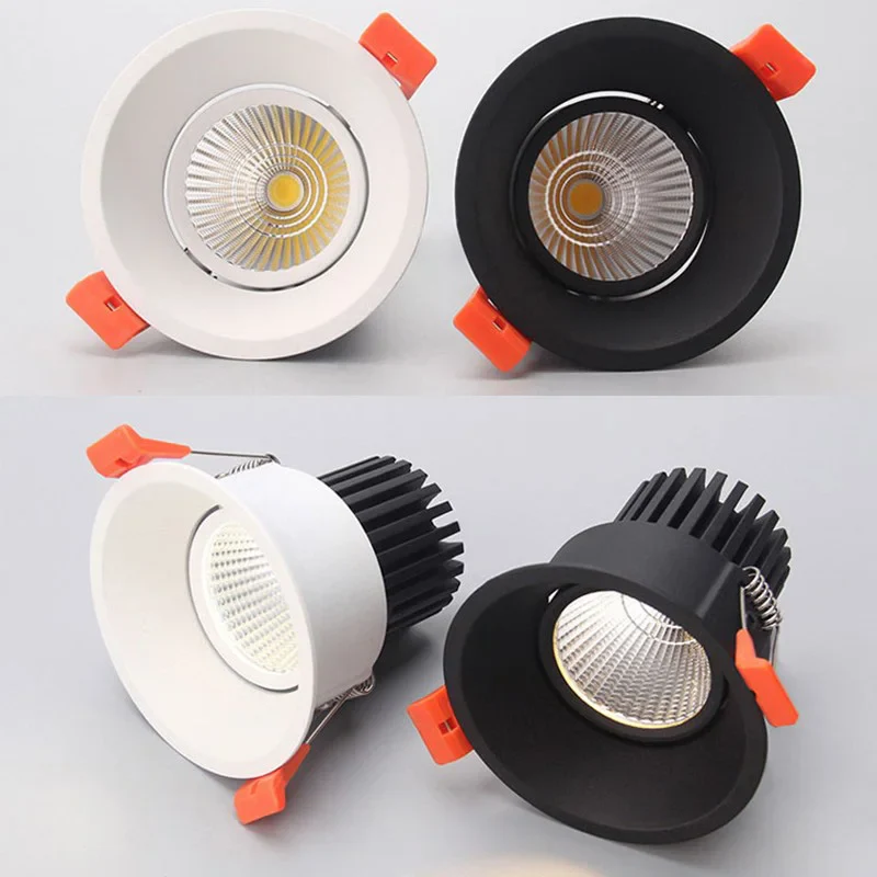 spot led encastrable rond à intensité variable pour décoration intérieure - Image 4