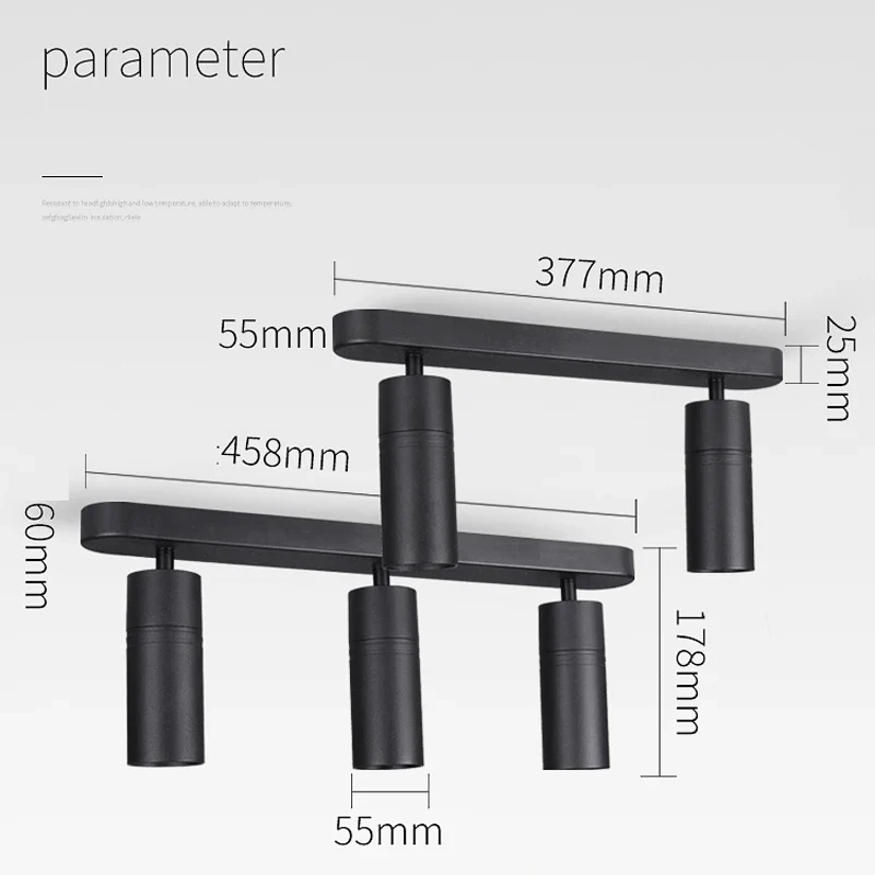 spot led gu10 mr16 montage aluminium rail lumineux - Image 2