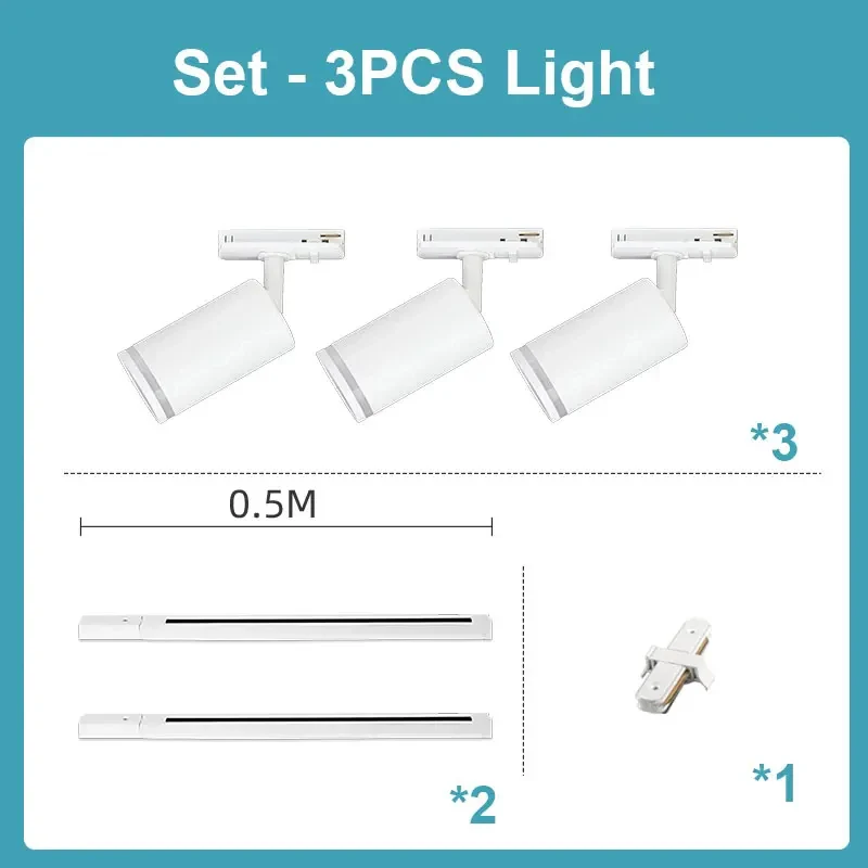 spot led sur rail pour éclairage de magasin et cuisine - Image 10