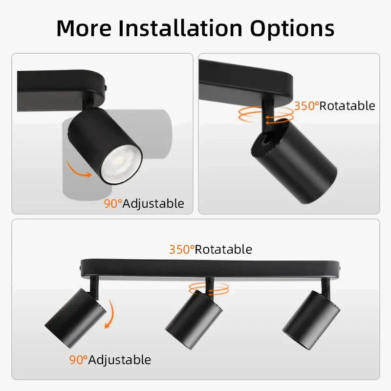 spot led sur rail pour éclairage intérieur remplaçable - Image 6