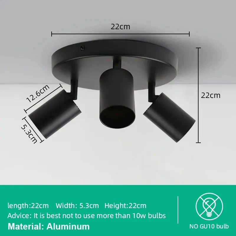 spot led sur rail pour éclairage intérieur remplaçable - Image 8