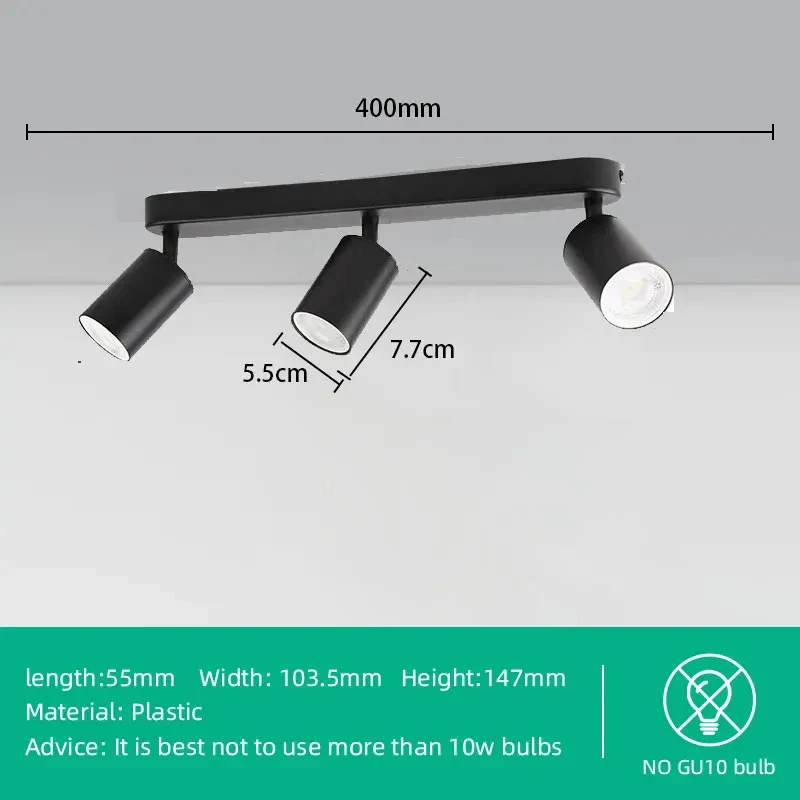 spot led sur rail pour éclairage intérieur remplaçable - Image 9