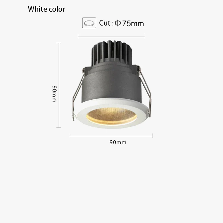 spot led étanche en aluminium pour éclairage intérieur extérieur - Image 8