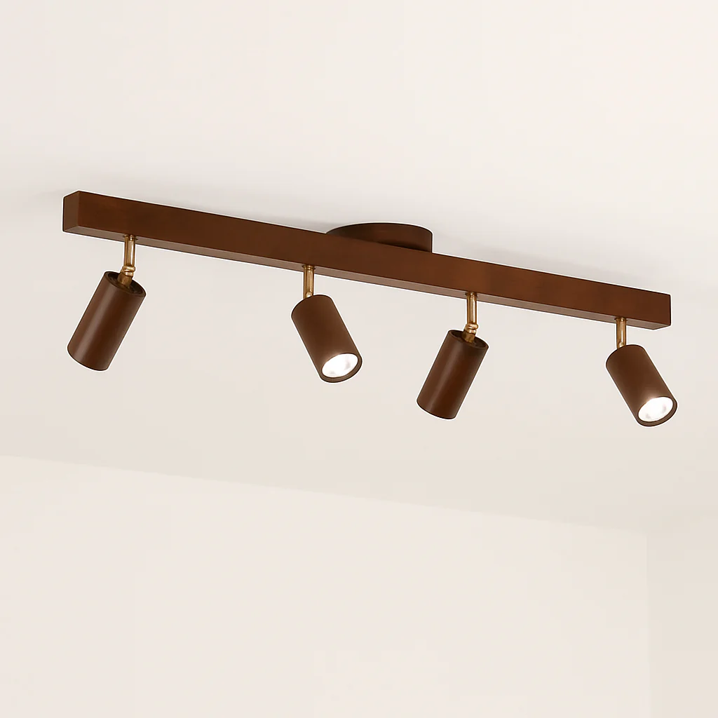 spots en noyer pour éclairage intérieur design élégant - Image 11