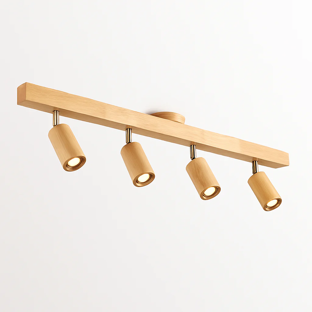 spots en noyer pour éclairage intérieur design élégant - Image 14