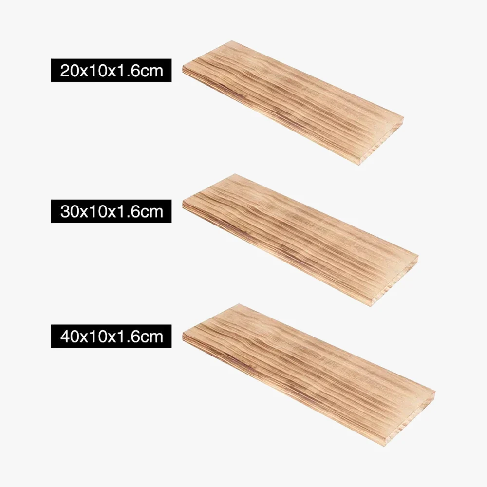 support de rangement pour livres en bois massif décoratif et pratique - Image 5