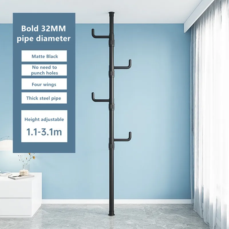 support de rangement vertical pour vĂȘtements Ă la maison - Image 11