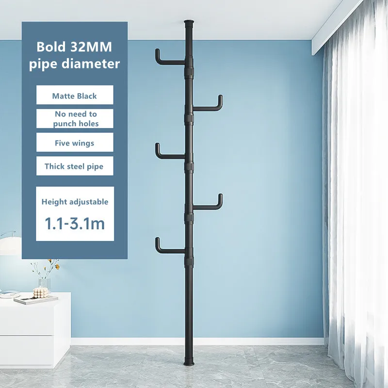 support de rangement vertical pour vĂȘtements Ă la maison - Image 12
