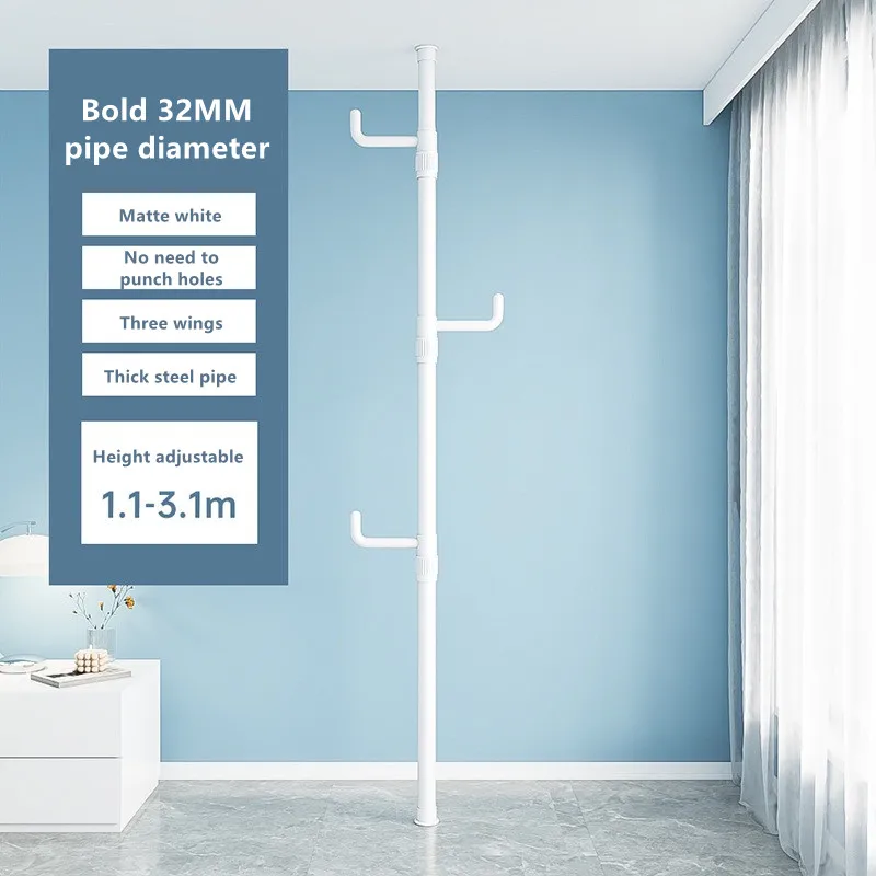 support de rangement vertical pour vĂȘtements Ă la maison - Image 6