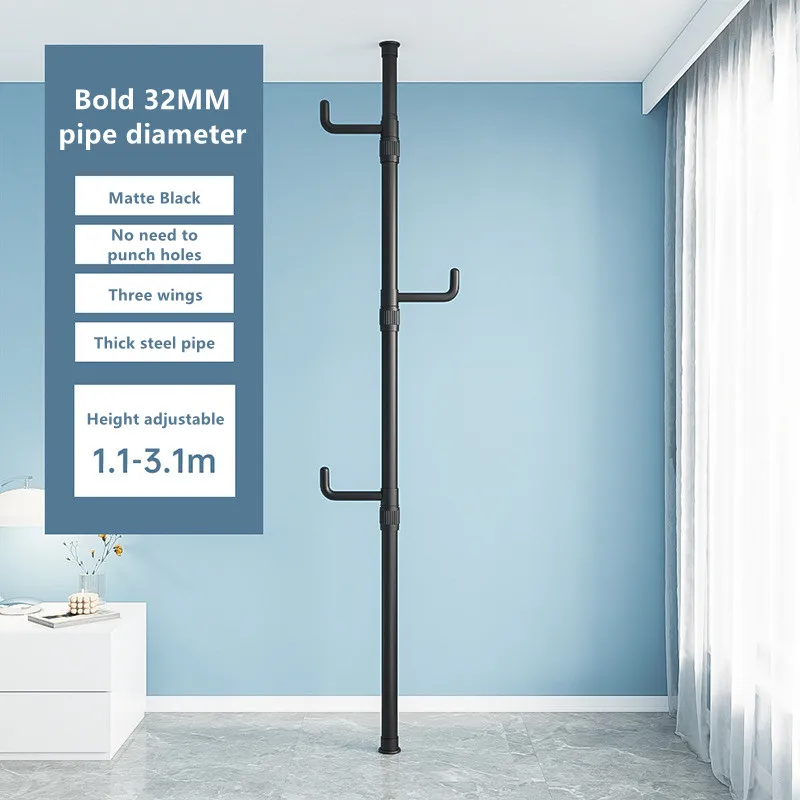 support de rangement vertical pour vĂȘtements Ă la maison - Image 7