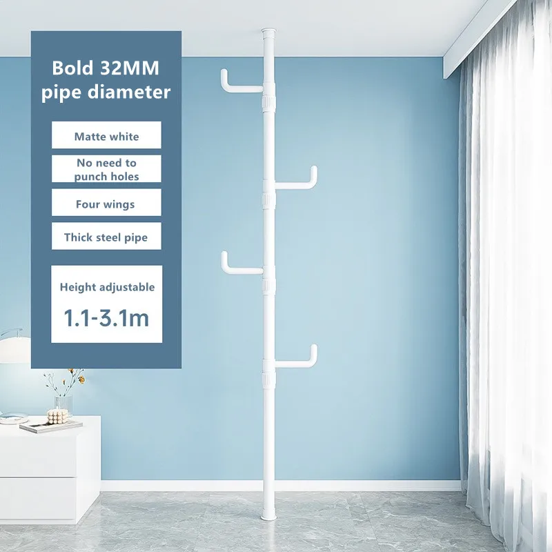 support de rangement vertical pour vĂȘtements Ă la maison - Image 8