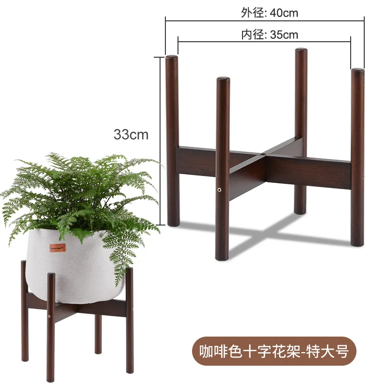 support en bois pour plantes et bonsaïs solide et durable - Image 11