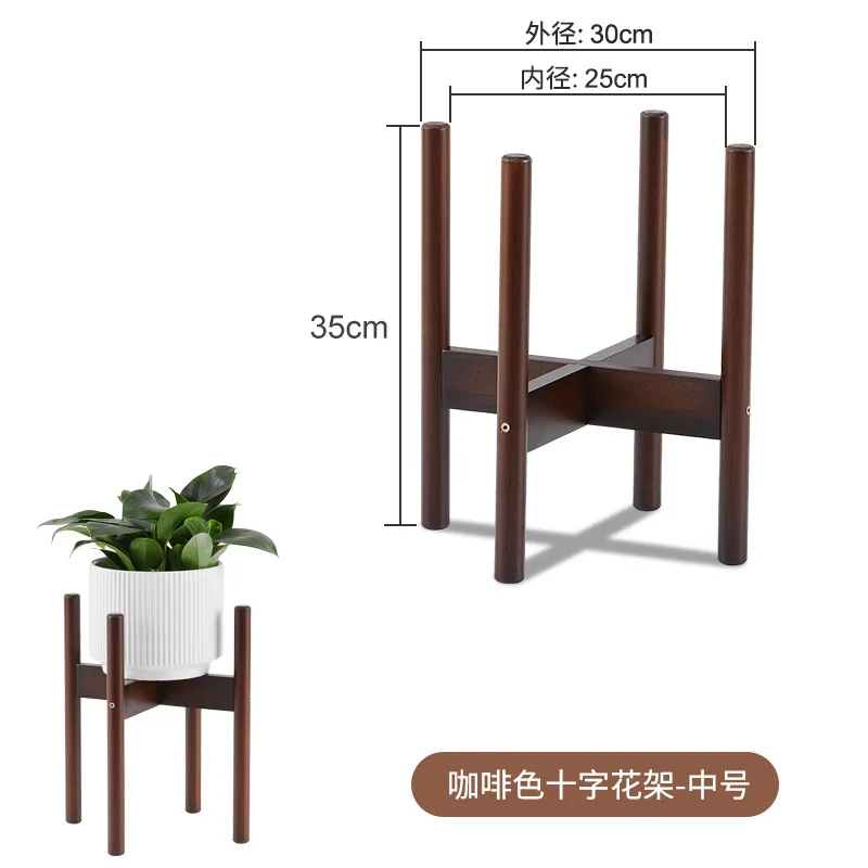 support en bois pour plantes et bonsaïs solide et durable - Image 13