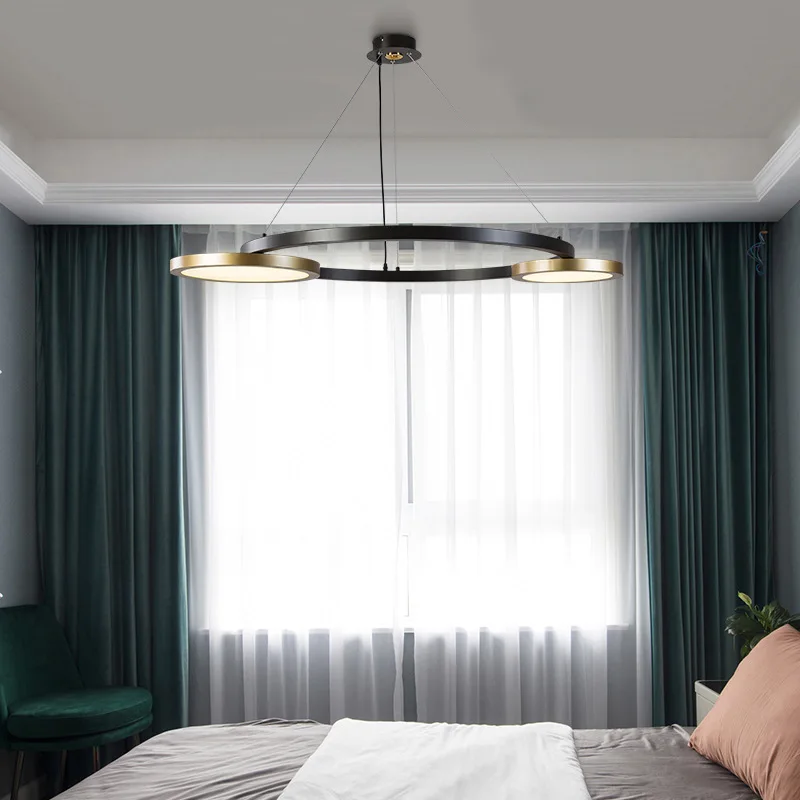suspension à bande led en acier inoxydable design moderne pour intérieur - Image 7