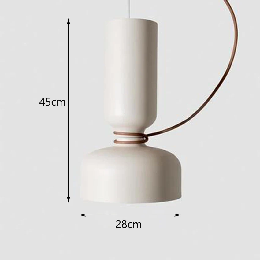 suspension à deux têtes design moderne pour intérieur - Image 9