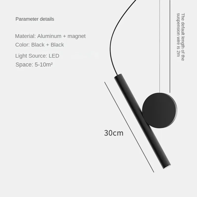 suspension à led design créatif et angle réglable - Image 7