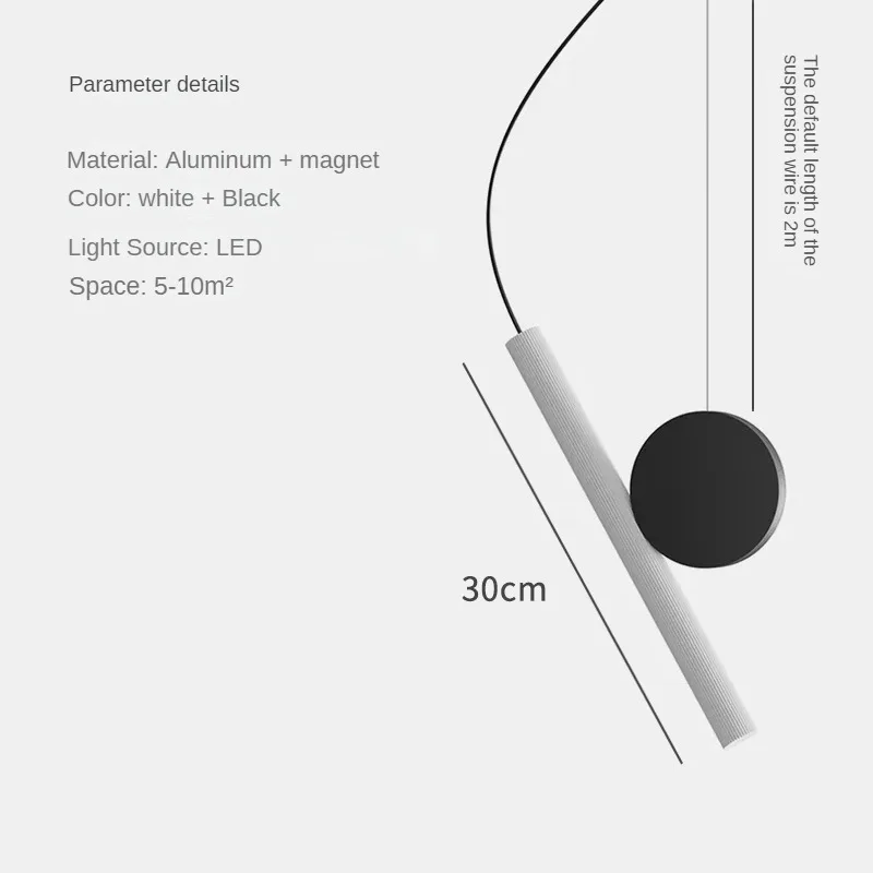suspension à led design créatif et angle réglable - Image 8