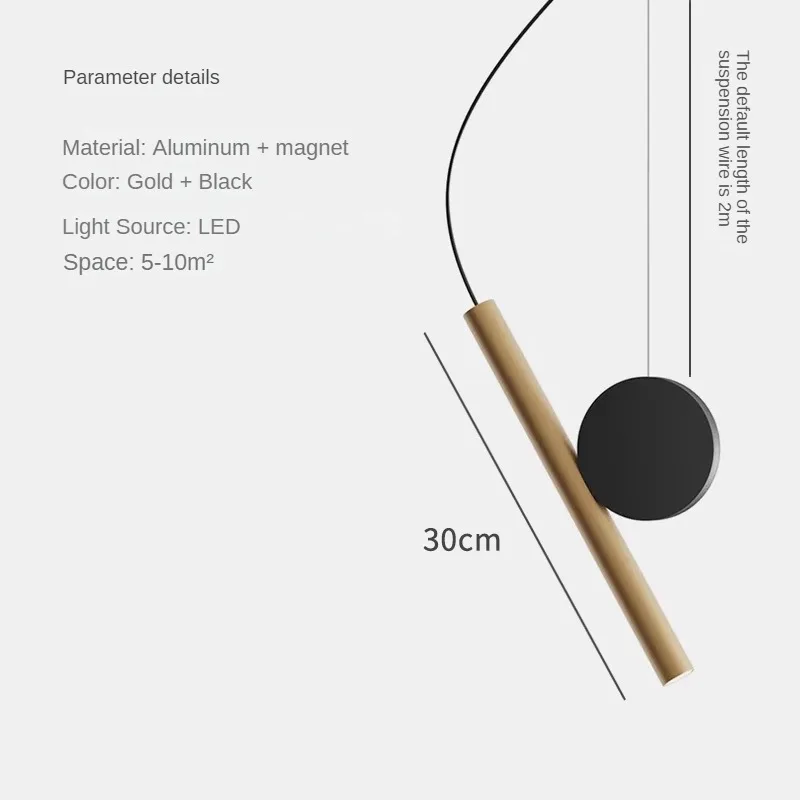 suspension à led design créatif et angle réglable - Image 9