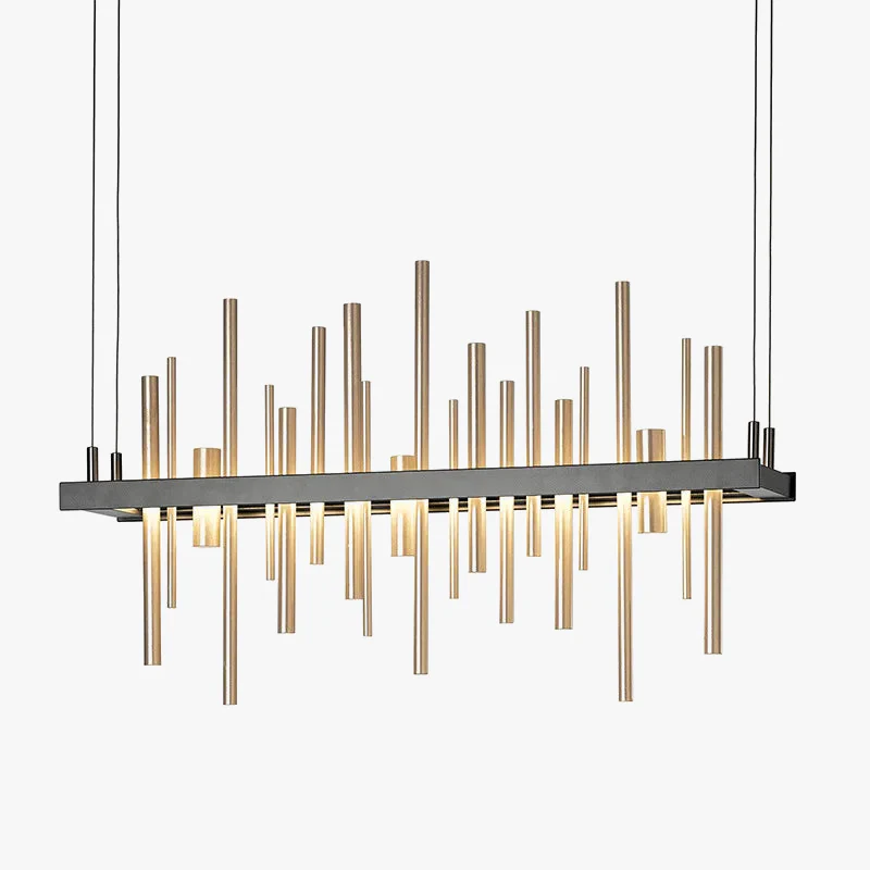 suspension à led en acier inoxydable pour décoration intérieure - Image 5