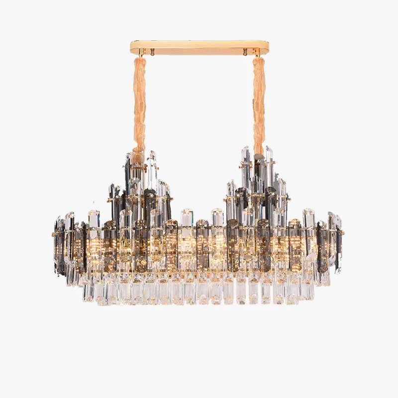 suspension à led en cristal design luxueux avec variateur d'intensité - Image 5