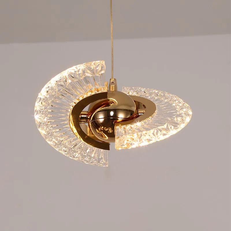 suspension à led pour escalier design créatif et rotatif - Image 10